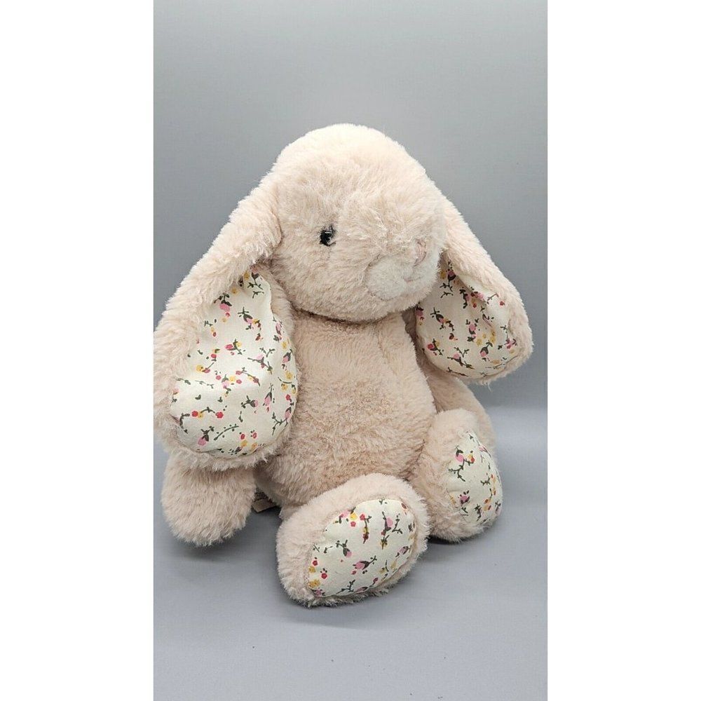 Dilly Dudu Bunny Blossom Plush Soft Floppy Stuffed Animal Floral Ears Feet 11"
